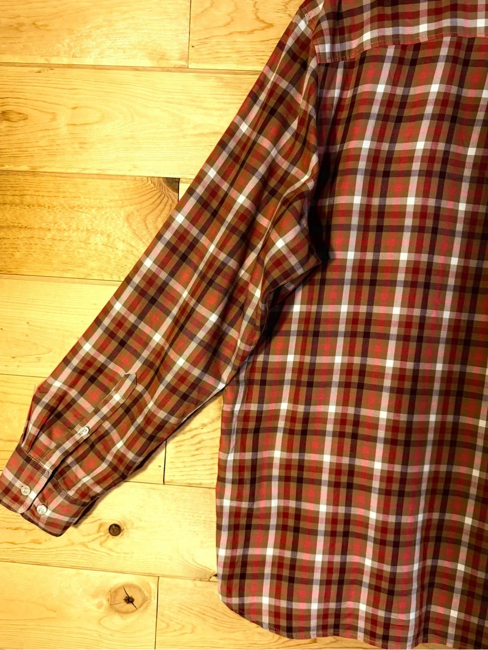 The North Face Men’s Plaid Long Sleeve Button-Up Shirt Top Size XXL
